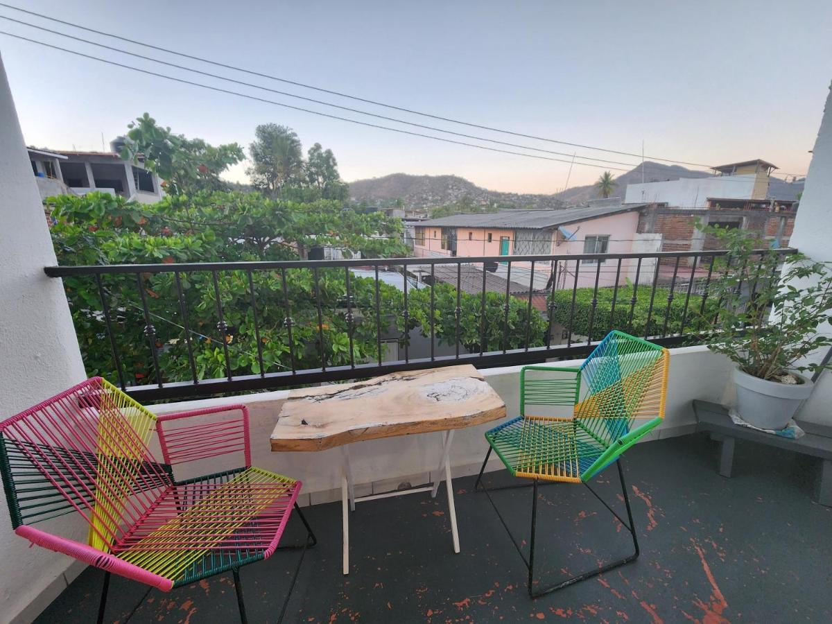 Lovely Studio Apartment With Balcony Ac & Wi-Fi, Minutes From Downtown! Zihuatanejo Exteriör bild